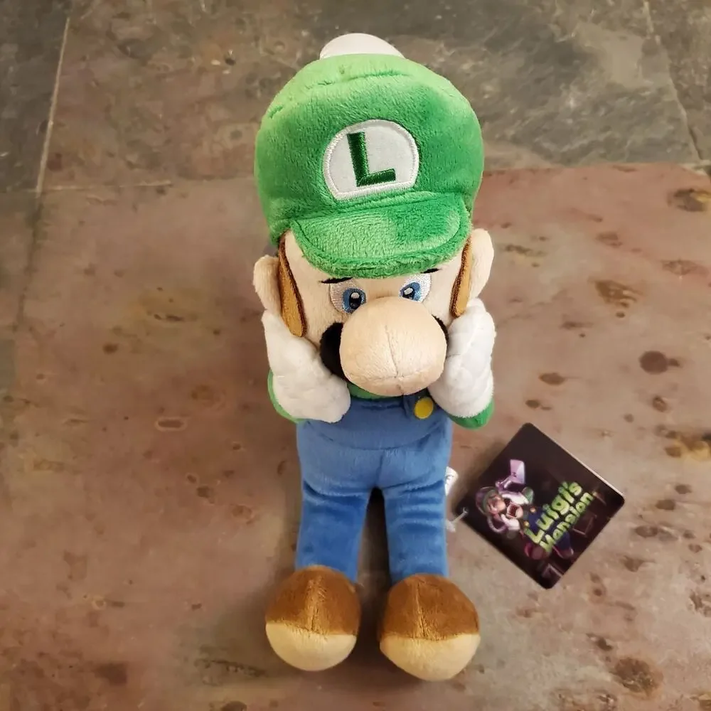 Plush - Scared Luigi w/ Strobulb 10-inch (NEW) - Luigi's Mansion - Nintendo